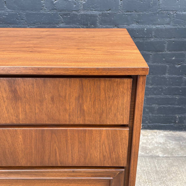 Mid-Century Modern Walnut Highboy Dresser, c.1960’s