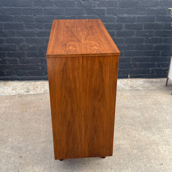 Mid-Century Modern Walnut Highboy Dresser, c.1960’s