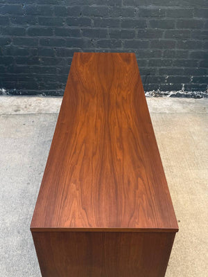 Mid-Century Modern 9-Drawer Walnut Dresser by Dixie Furniture, c.1960’s