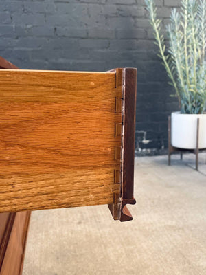 Mid-Century Modern 9-Drawer Walnut Dresser by Dixie Furniture, c.1960’s