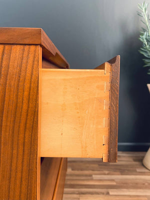 Pair of Mid-Century Modern Walnut Dressers by Stanley, c.1950’s