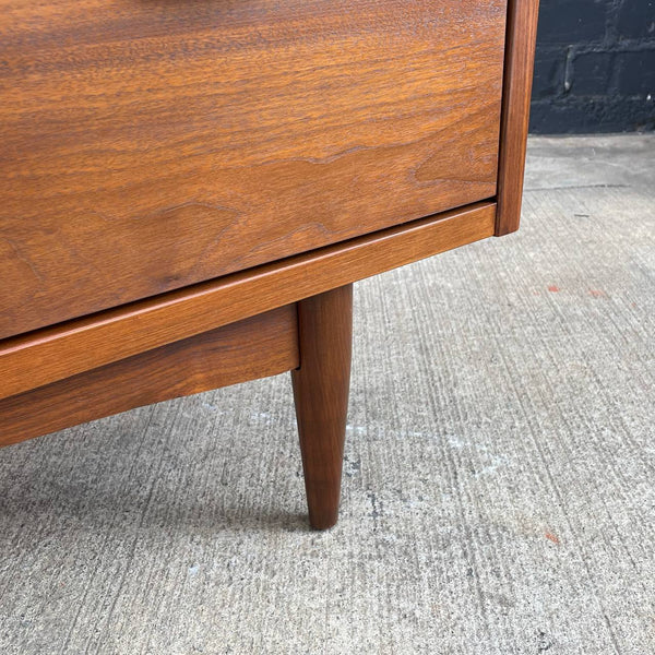 Mid-Century Modern 9-Drawer Walnut Dresser, c.1960’s