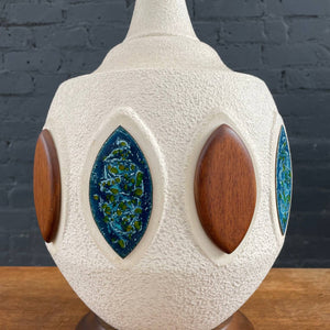Mid-Century Modern Ceramic Table Lamp, c.1960’s