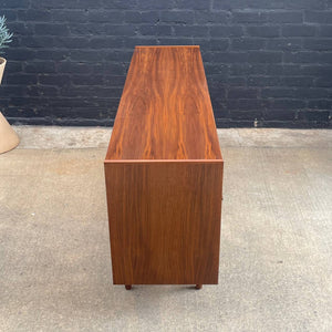 Vintage Mid-Century Modern 9-Drawer Walnut Dresser, c.1960’s