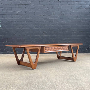 Mid-Century Modern “Perception” Walnut Coffee Table by Lane, c.1960’s