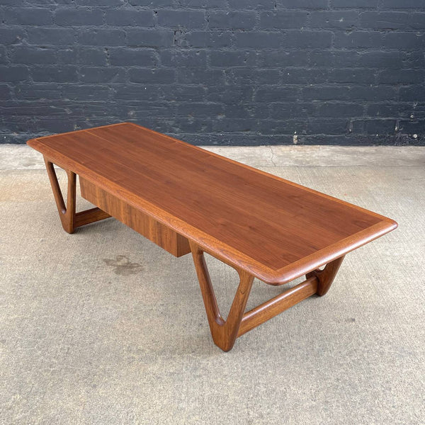 Mid-Century Modern “Perception” Walnut Coffee Table by Lane, c.1960’s