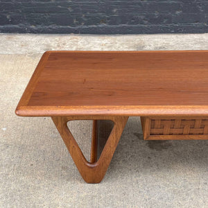 Mid-Century Modern “Perception” Walnut Coffee Table by Lane, c.1960’s