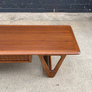 Mid-Century Modern “Perception” Walnut Coffee Table by Lane, c.1960’s