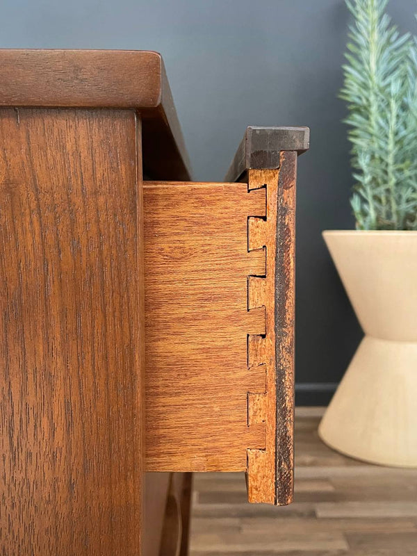 Mid-Century Modern Walnut 9-Drawer Dresser, c.1950’s