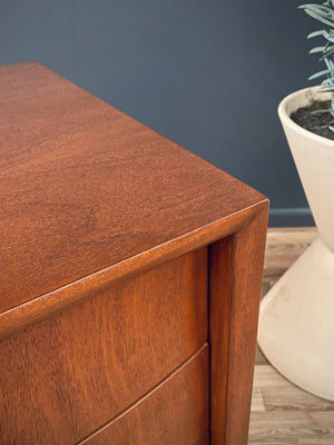 Mid-Century Modern Walnut 8-Drawer Dresser by American of Martinsville, c.1950’s