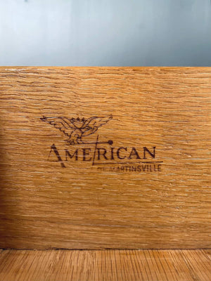 Mid-Century Modern Walnut 8-Drawer Dresser by American of Martinsville, c.1950’s