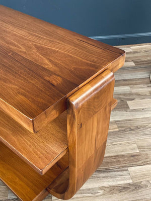 Pair of Art Deco Side Tables by Gilbert Rohde for Brown Saltman, c.1940’s