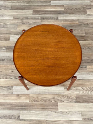 Danish Modern Teak Side with Removable Tray Top, c.1960’s