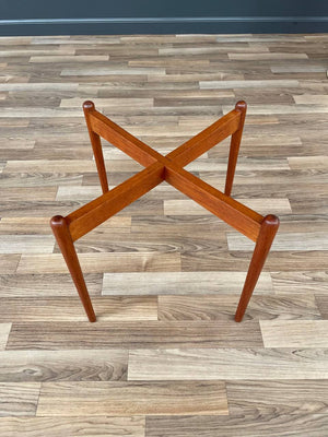 Danish Modern Teak Side with Removable Tray Top, c.1960’s