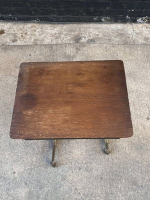 Antique Height Adjustable Artist Swivel Reading Drafting Table, c.1940’s