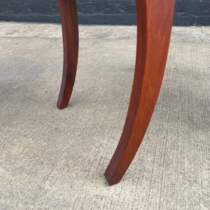 Set of 4 American Antique Klismos Style Mahogany Dining Chairs, c.1950’s