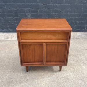 Mid-Century Modern Walnut Night Stand by John Keal for Brown Saltman, c.1960’s