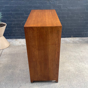 Mid-Century Modern Walnut Highboy Dresser by American of Martinsville, c.1960’s