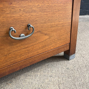 Mid-Century Modern Walnut Highboy Dresser by American of Martinsville, c.1960’s