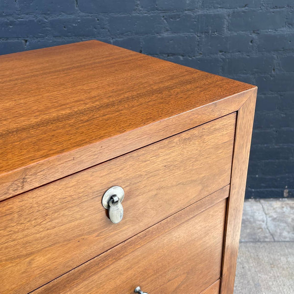 Mid-Century Modern Walnut Highboy Dresser by American of Martinsville, c.1960’s