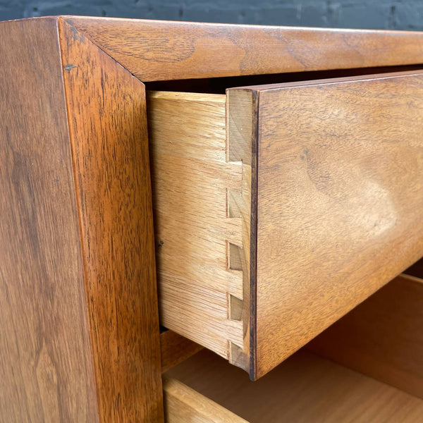 Mid-Century Modern Walnut Highboy Dresser by American of Martinsville, c.1960’s