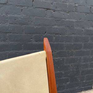 Mid-Century Modern Leather Woven Desk Side Chair by Paul McCobb, c.1950’s