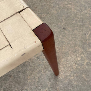 Mid-Century Modern Leather Woven Desk Side Chair by Paul McCobb, c.1950’s