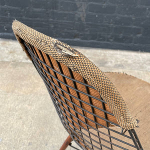 Mid-Century Modern Charles Eames Eiffel Base Swivel Chair for Herman Miller, c.1950’s