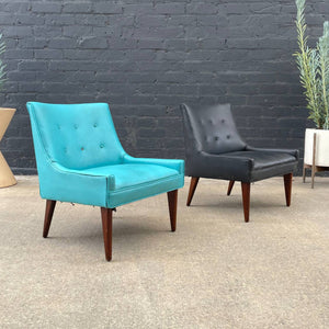 Pair of Mid-Century Modern Slipper Lounge Chairs, c.1960’s