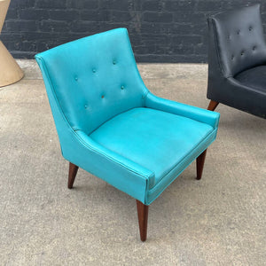 Pair of Mid-Century Modern Slipper Lounge Chairs, c.1960’s