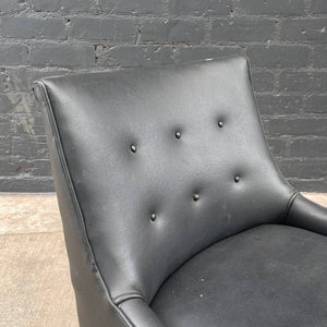 Pair of Mid-Century Modern Slipper Lounge Chairs, c.1960’s