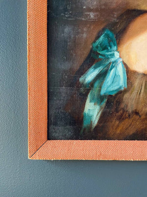 Vintage Portrait of Women Painting, c.1960’s