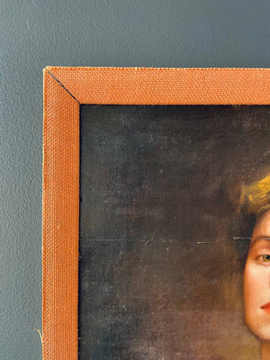 Vintage Portrait of Women Painting, c.1960’s