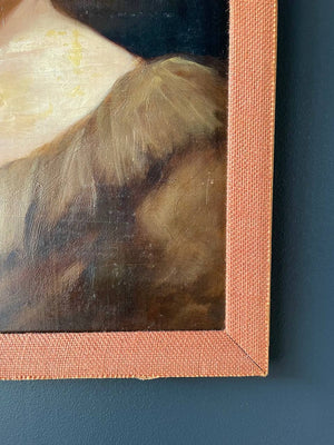 Vintage Portrait of Women Painting, c.1960’s