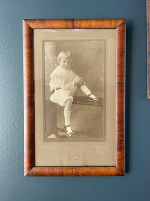 Pair of Vintage French Art Deco Wood Frames, c.1940’s