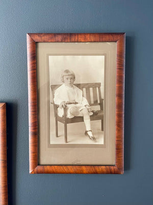 Pair of Vintage French Art Deco Wood Frames, c.1940’s