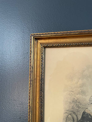 Pair of Vintage French Portrait Wood Frames, c.1960’s
