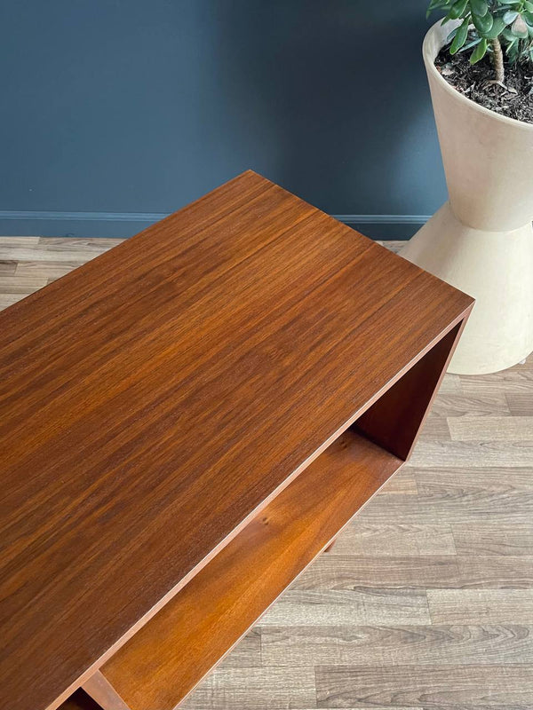 Mid-Century Modern Walnut Bookcase / Credenza, c.1960’s