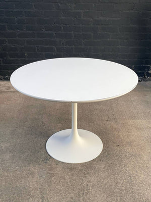 Set of Mid-Century Modern Tulip Dining Table by Burke & Chairs by Eero Saarinen for Knoll, c.1960’s