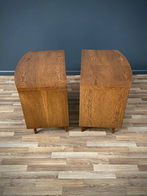 Pair of Mid-Century Modern Brutalist Night Stands by Lane, c.1960’s