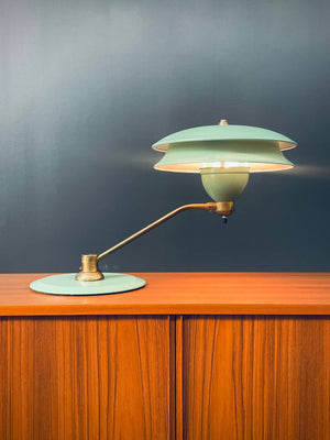 Mid-Century Modern Saucer Style Table Lamp, c.1960’s
