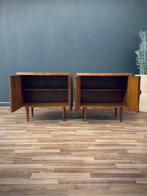 Pair of Mid-Century Modern Brutalist Night Stands by Lane, c.1960’s