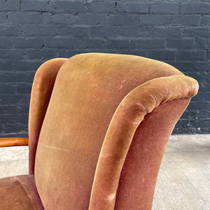 Vintage Heywood Wakefield Birch Arm Lounge Chair, 1950’s