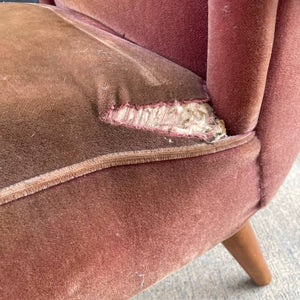 Vintage Heywood Wakefield Birch Arm Lounge Chair, 1950’s