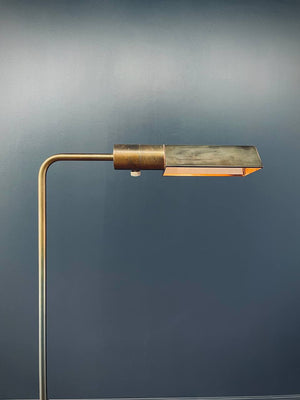 Mid-Century Modern Articulating Brass Floor Lamp by Casella, c.1970’s