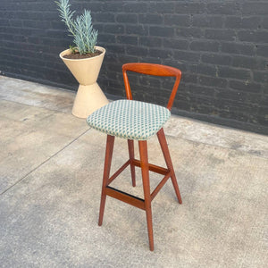 Danish Modern Teak Stool by Henry Rosegren Hansen, c.1950’s