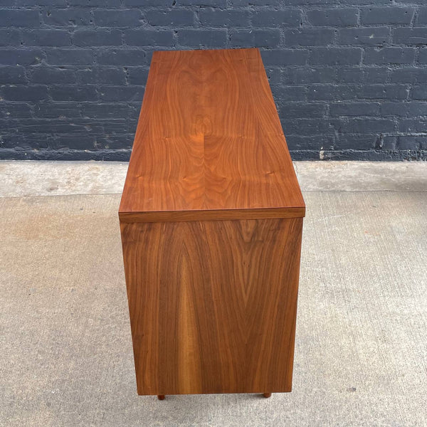 REFINISHED Mid-Century Modern Walnut Dresser, 1960’s