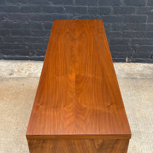 REFINISHED Mid-Century Modern Walnut Dresser, 1960’s