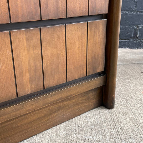 Mid-Century Modern 9-Drawer Walnut Dresser, 1960’s