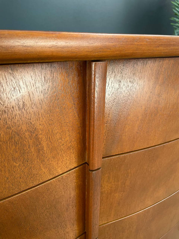 Mid-Century Modern Walnut 12-Drawer Dresser by American of Martinsville, c.1950’s